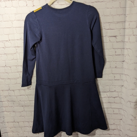 NWT TEELANYC "Sweater" Skater Drawstring Bamboo Cotton Dress Size 11/14 - Picture 3 of 12
